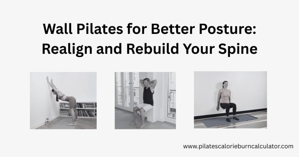 Wall Pilates for Better Posture Realign and Rebuild Your Spine